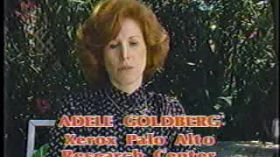 (1980) Smalltalk-80 : Adele Goldberg